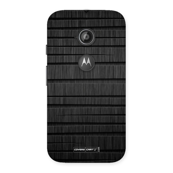 Black Abstract Back Case for Moto E 2nd Gen