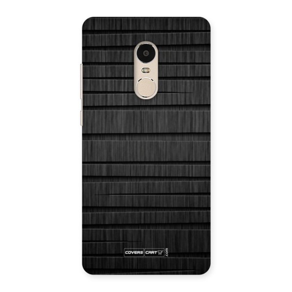 Black Abstract Back Case for Xiaomi Redmi Note 4