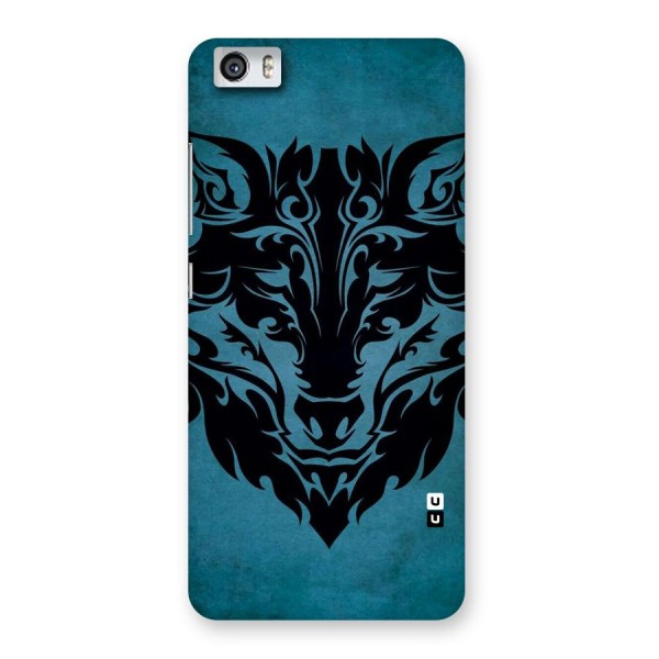 Black Artistic Wolf Back Case for Xiaomi Redmi Mi5