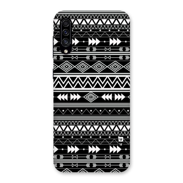 Black Aztec Creativity Back Case for Galaxy A30s