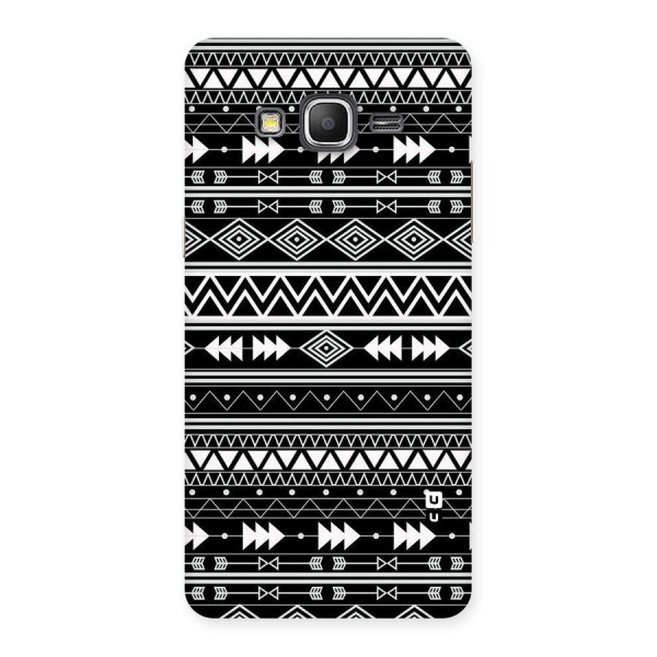 Black Aztec Creativity Back Case for Galaxy Grand Prime