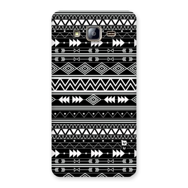 Black Aztec Creativity Back Case for Galaxy On5