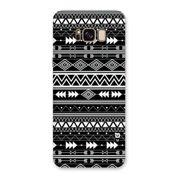 Black Aztec Creativity Back Case for Galaxy S8 Plus