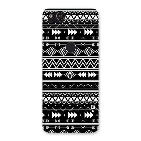 Black Aztec Creativity Back Case for Google Pixel 2