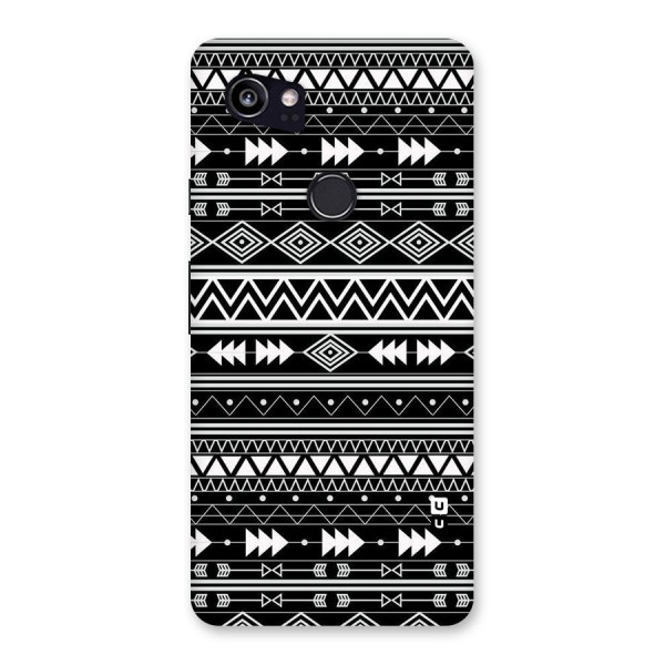 Black Aztec Creativity Back Case for Google Pixel 2 XL