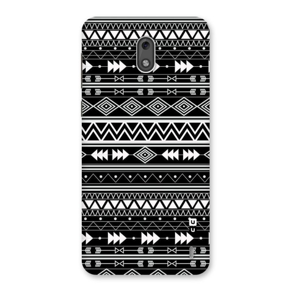 Black Aztec Creativity Back Case for Nokia 2