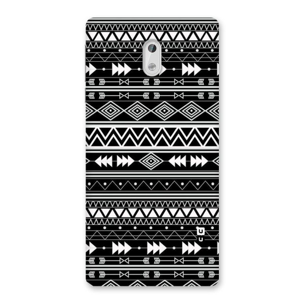 Black Aztec Creativity Back Case for Nokia 3