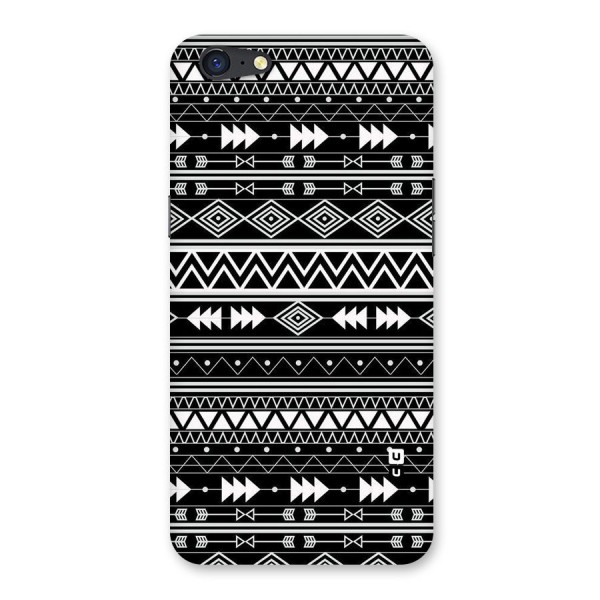 Black Aztec Creativity Back Case for Oppo A71