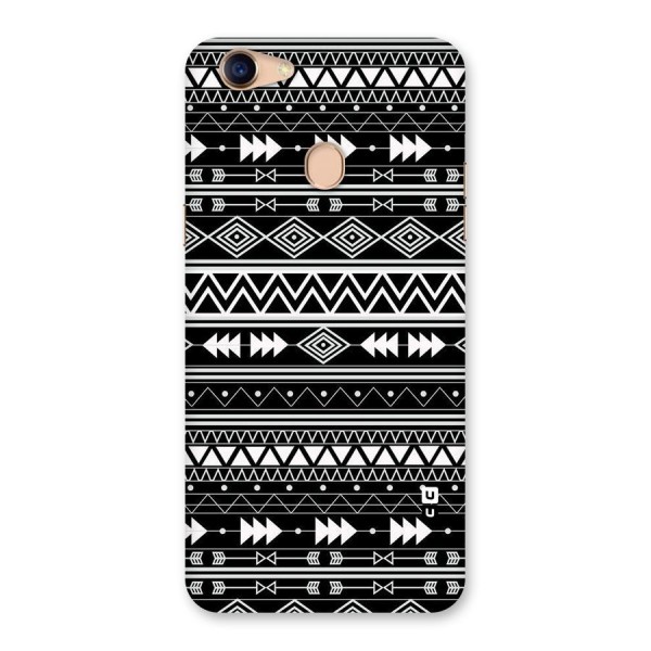 Black Aztec Creativity Back Case for Oppo F5