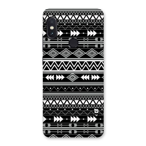 Black Aztec Creativity Back Case for Redmi Note 5 Pro