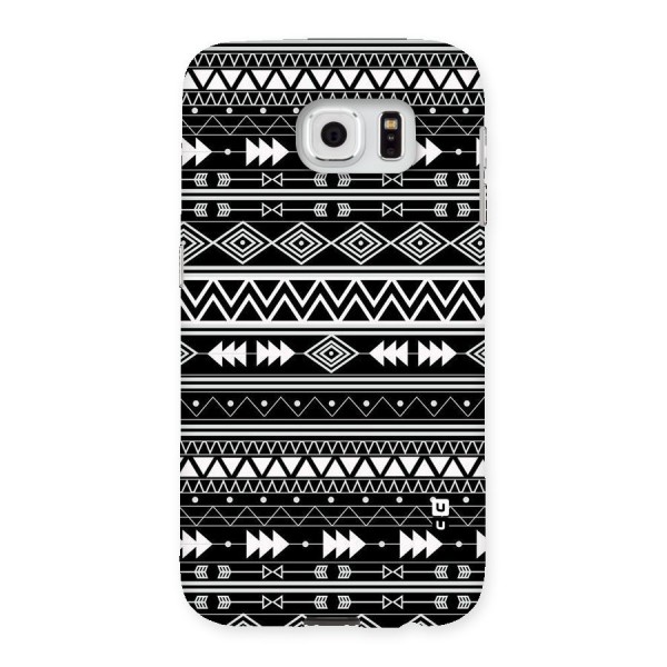 Black Aztec Creativity Back Case for Samsung Galaxy S6