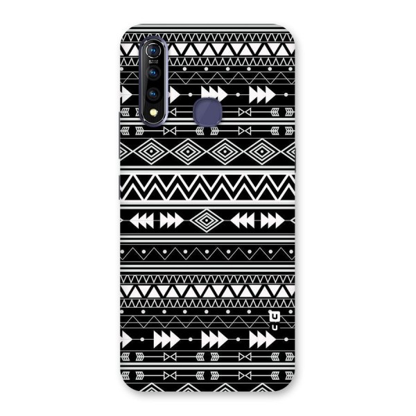 Black Aztec Creativity Back Case for Vivo Z1 Pro