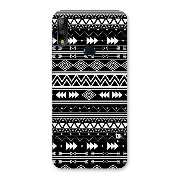 Black Aztec Creativity Back Case for Zenfone Max Pro M2