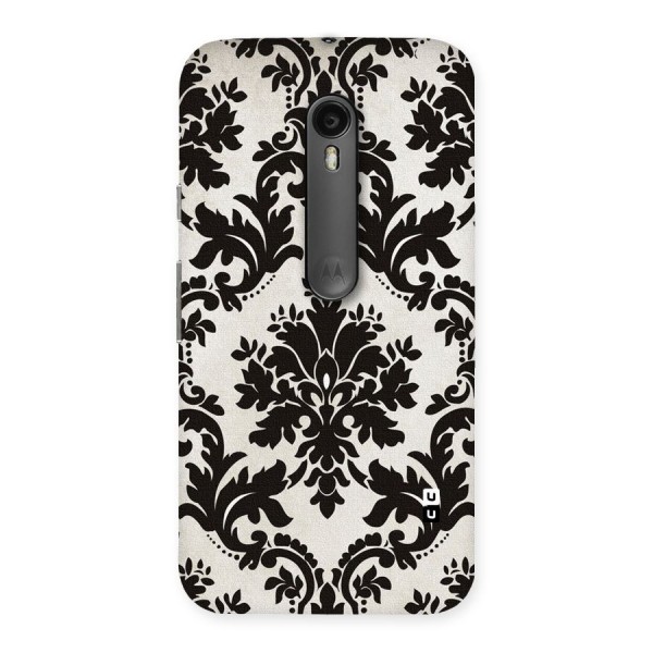 Black Beauty Back Case for Moto G3