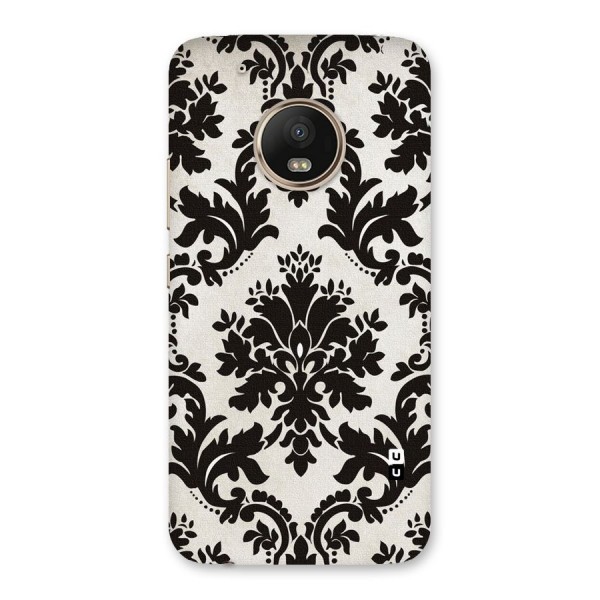 Black Beauty Back Case for Moto G5 Plus