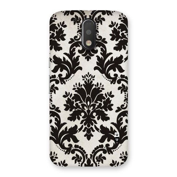 Black Beauty Back Case for Motorola Moto G4