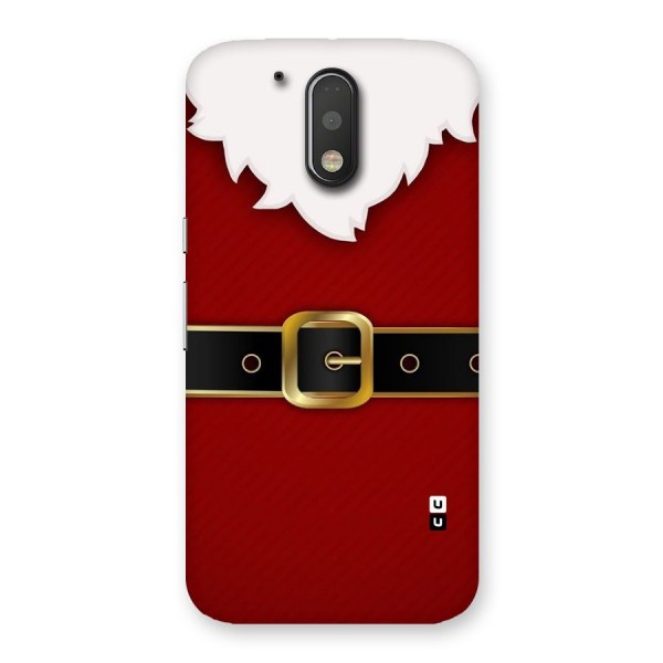 Black Belt Design Back Case for Motorola Moto G4