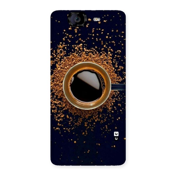 Black Coffee Back Case for Canvas Knight A350