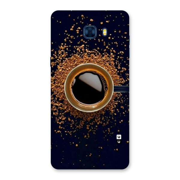 Black Coffee Back Case for Galaxy C7 Pro