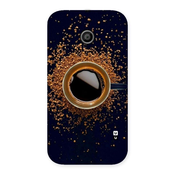 Black Coffee Back Case for Moto E