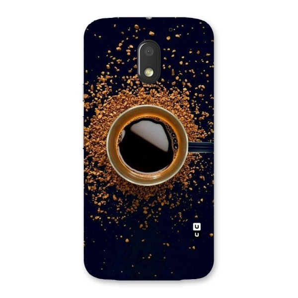 Black Coffee Back Case for Moto E3 Power