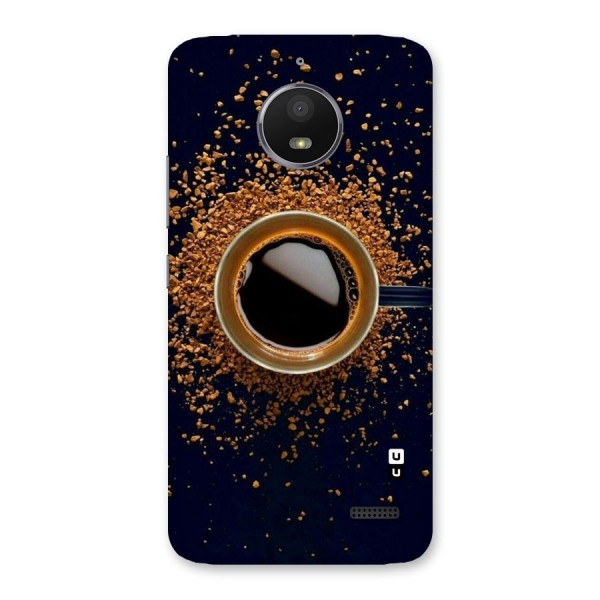 Black Coffee Back Case for Moto E4