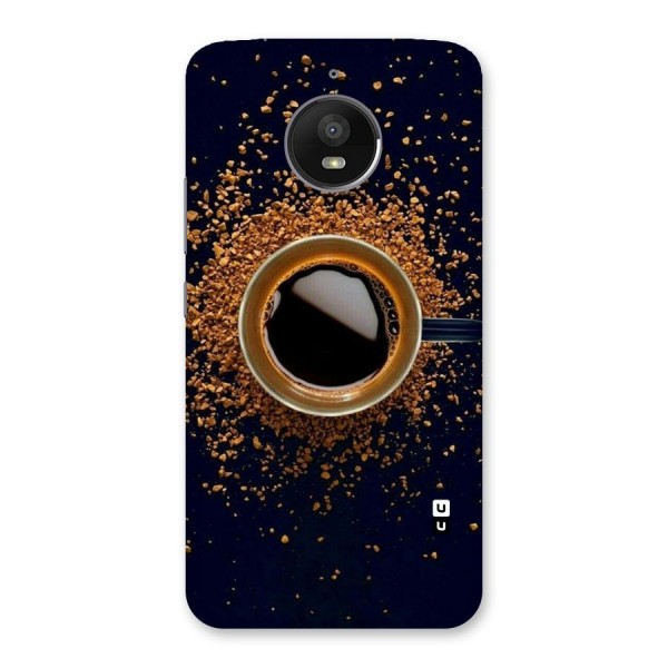 Black Coffee Back Case for Moto E4 Plus