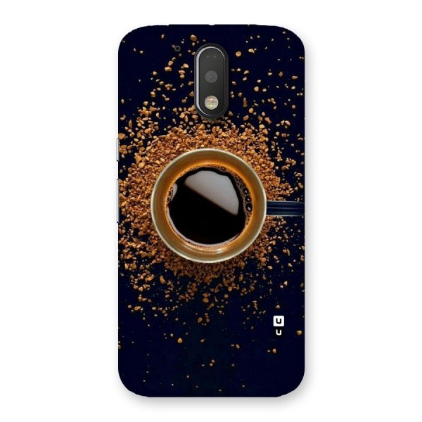 Black Coffee Back Case for Motorola Moto G4