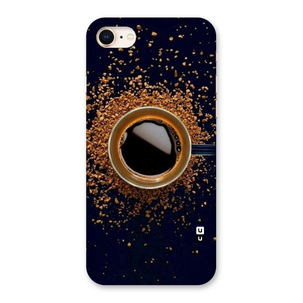 Black Coffee Back Case for iPhone 8