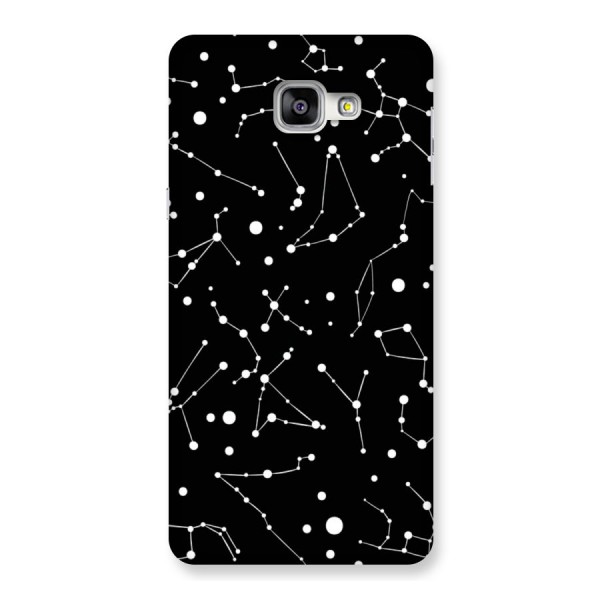 Black Constellation Pattern Back Case for Galaxy A9