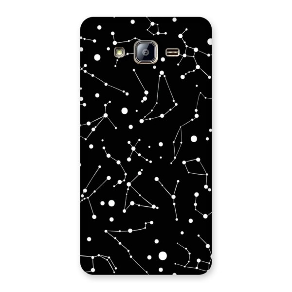 Black Constellation Pattern Back Case for Galaxy On5