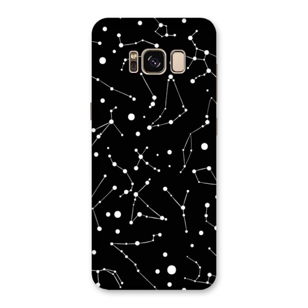 Black Constellation Pattern Back Case for Galaxy S8