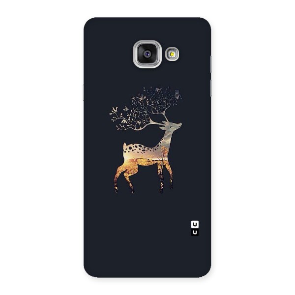 Black Deer Back Case for Galaxy A7 2016