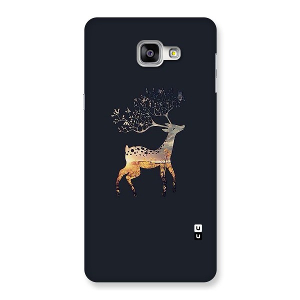 Black Deer Back Case for Galaxy A9