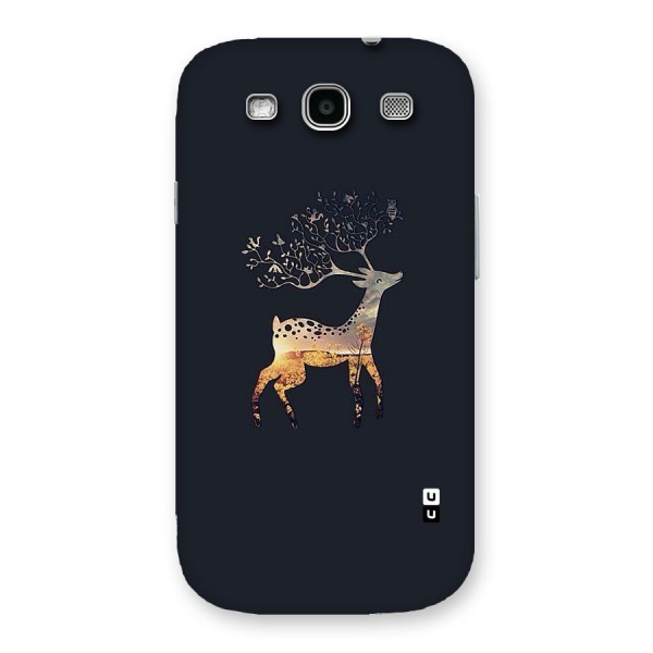 Black Deer Back Case for Galaxy S3 Neo