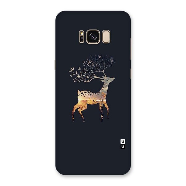 Black Deer Back Case for Galaxy S8 Plus