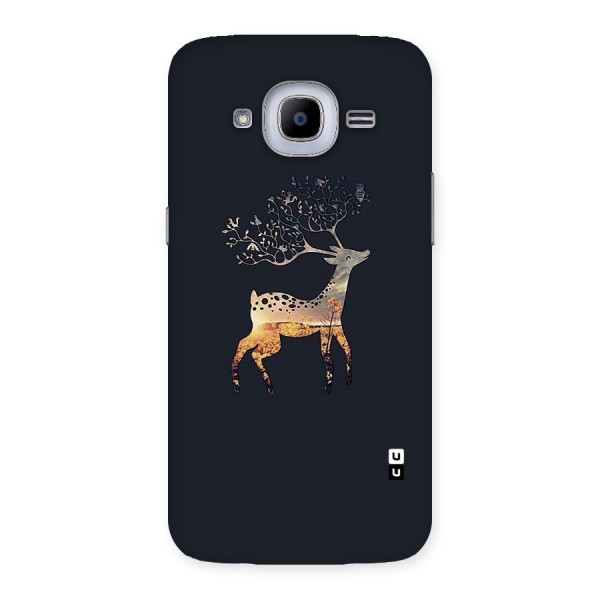 Black Deer Back Case for Samsung Galaxy J2 Pro