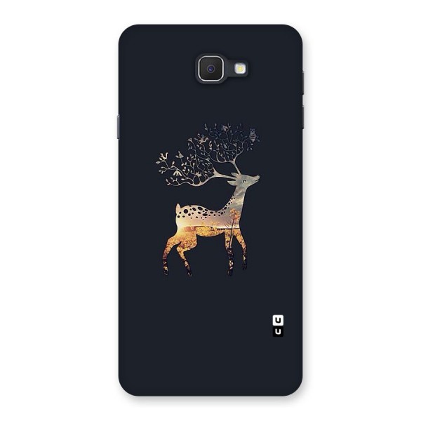 Black Deer Back Case for Samsung Galaxy J7 Prime