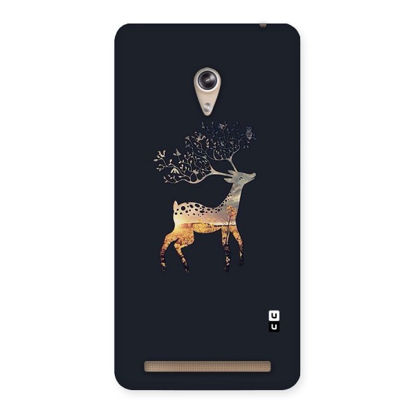 Black Deer Back Case for Zenfone 6