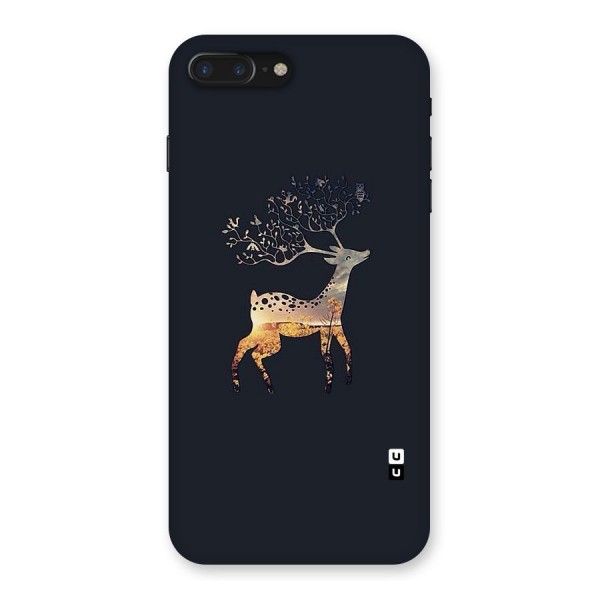 Black Deer Back Case for iPhone 7 Plus