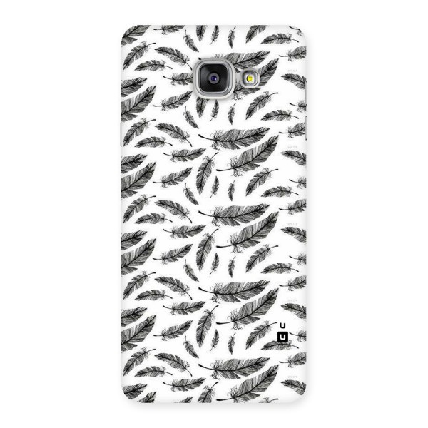 Black Feather Back Case for Galaxy A7 2016