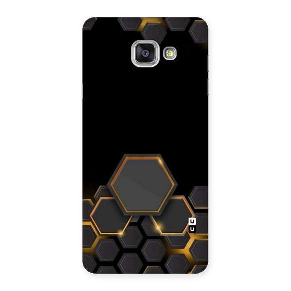 Black Gold Hexa Back Case for Galaxy A7 2016