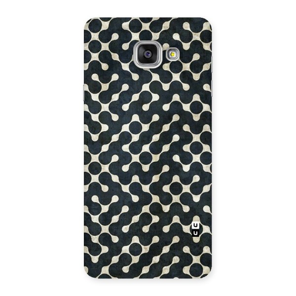 Black Maze Design Back Case for Galaxy A7 2016