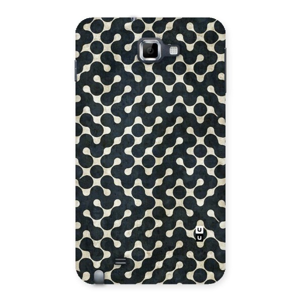 Black Maze Design Back Case for Galaxy Note