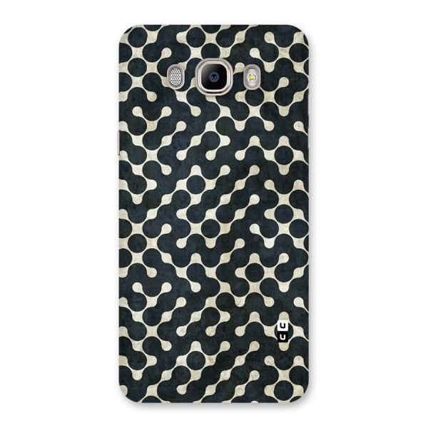 Black Maze Design Back Case for Galaxy On8