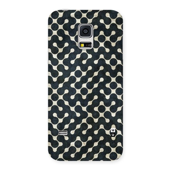 Black Maze Design Back Case for Galaxy S5 Mini