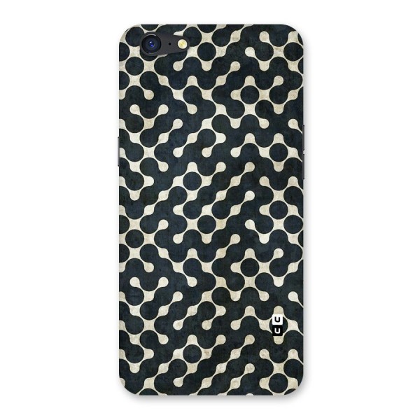 Black Maze Design Back Case for Oppo A71