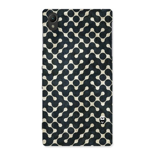 Black Maze Design Back Case for Sony Xperia Z1