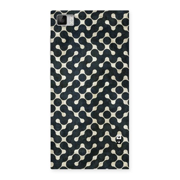 Black Maze Design Back Case for Xiaomi Mi3