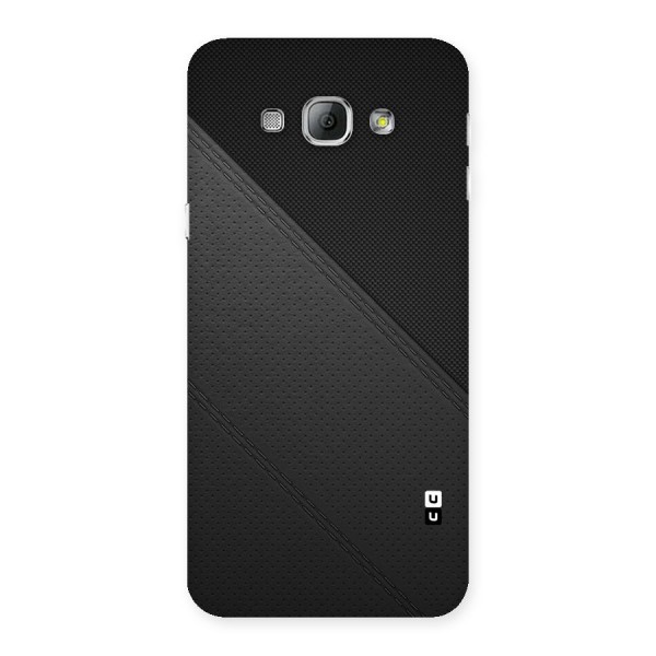 Black Polka Stripe Back Case for Galaxy A8